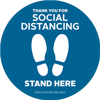 Floor Stickers - Social Distancing